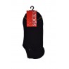 Women's Super Low Cut Socks black round