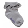 2-5 Kids Ankle Socks grey lace