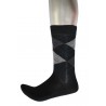 Men's Business Socks Black Diamond Pattern 1