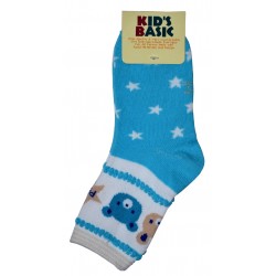 5-8 Kids Sock kb aqua blue