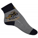 9-12 Kids Socks bull grey