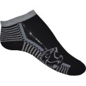 13-3 Kids Socks black grey bot