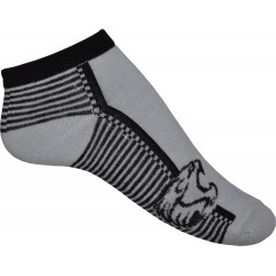 13-3 Kids Socks white black bot