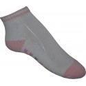 13-3 Kids Socks white / pink / heart 2