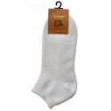 Men's Ankle Sport Sock Plain White