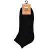 Men's Ankle Sport Sock Plain Black