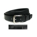 Pocket Belt with Zipper Black