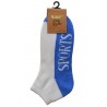 Men's Ankle Sport Sock Royal Blue Sole