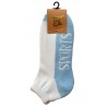 Men's Ankle Sport Sock Light Blue Sole
