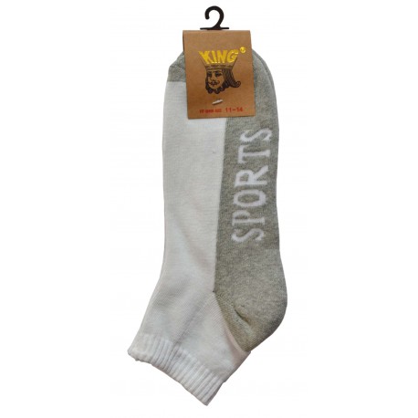 Men's King Size Ankle Sport Socks