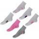 6 Pairs 3/4 Women's Sport Socks