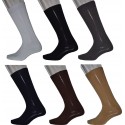 6 Pairs Men's Loose Top Business Socks