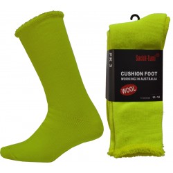 Hi-Vis Safety Boot Woollen Work Socks