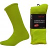 King Size Hi-Vis Safety Boot Woollen Work Socks 