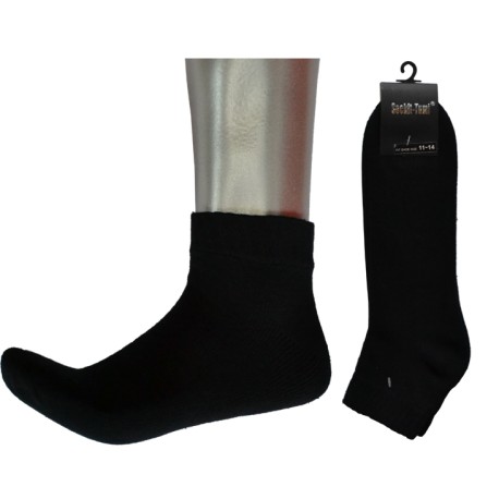 Men's cotton 1/4 ankle socks (King Size)